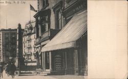 Madison Square / Flatiron Building (Half Card) Postcard