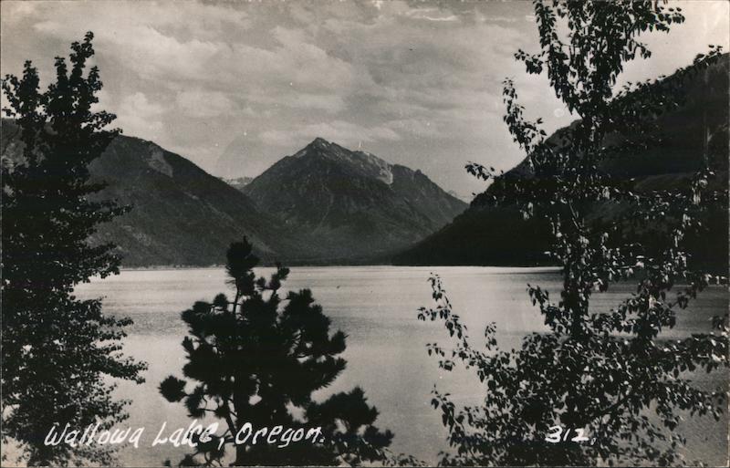 Beautiful Wallowa Lake Joseph, OR Postcard