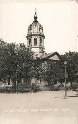 Exterior of Court House Postcard