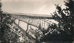 Rosebud Bridge South Dakota Postcard Postcard Postcard