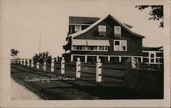 Exterior of a House Postcard