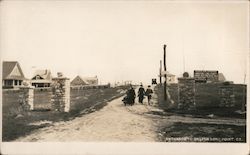 Entrance to Groton Long Point Postcard