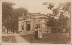 Stonington Free Library - Stonington, Connecticut H.B. Harvey Postcard Postcard Postcard