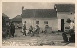 Clay's Dock Stonington, CT Postcard Postcard Postcard