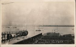 Stonington Harbor Postcard