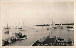 Stonington Harbor Postcard