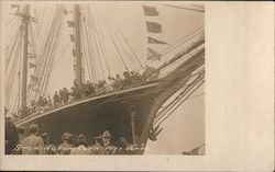 Schooner Fannie Prescott Stonington, CT Postcard Postcard Postcard