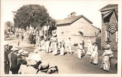 Colonial Days, Stonington Battle Centennial Parade Postcard