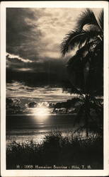 Hawaiian Sunrise Postcard