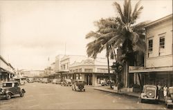 Hilo Street Scene Postcard