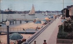 Balboa Island, Newport Harbor, California Postcard