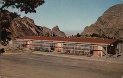 Motel Unit - Chisos Mountains Lodge, Big Bend National Park Postcard