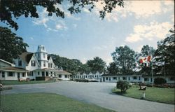 Lakelawn Motel Ltd., Yarmouth, NS Postcard