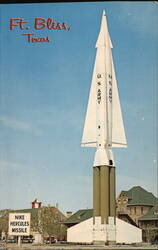 Nike Hercules Missile, Fort Bliss, Texas El Paso, TX Postcard Postcard Postcard