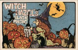 Witch Hazel's Black Magic Halloween John Prelusky Postcard Postcard Postcard