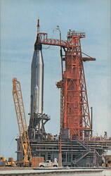 Mercury Atlas Vehicle MA-6 Kennedy Space Center, FL Postcard Postcard Postcard