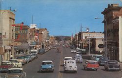 Downtown Sheridan, Wyoming Postcard Postcard Postcard