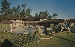 Starlite Motel, Monterey, California Postcard