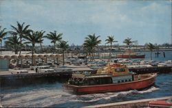 Boynton Inlet Docks, Boynton Beach, Florida Postcard Postcard Postcard