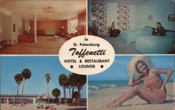 Toffenetti Hotel and Restaurant, St. Petersburg, Florida Postcard Postcard Postcard