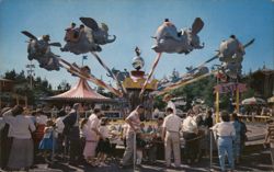 Dumbo the Flying Elephant, Disneyland Postcard Postcard Postcard