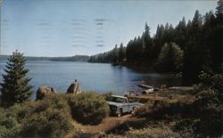 Huntington Lake, California Postcard Postcard Postcard