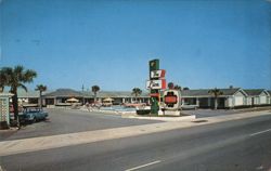 The Lion Motel, St. Augustine, FL Florida Postcard Postcard Postcard