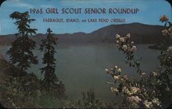 1965 Girl Scout Senior Roundup, Farragut, Idaho Athol, ID Postcard Postcard Postcard