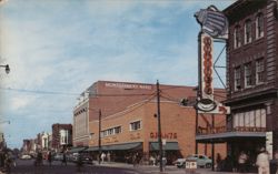 Washington Avenue, Newport News, Virginia Postcard