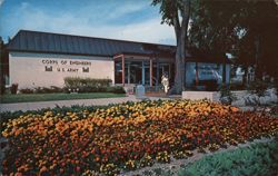 Soo Locks Information Center, Sault Ste. Marie, MI Postcard