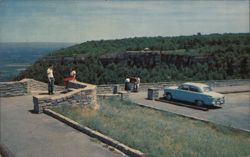 View of Cliffs at Thacher Park Postcard