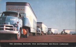 1955 General Motors Motorama Postcard