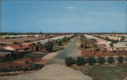 Ormond By The Sea Residential Area Postcard