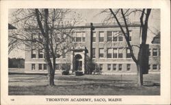 Thornton Academy, Saco, ME Maine Postcard Postcard Postcard