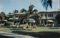 Edgewater Apartments, Fort Lauderdale, Florida Postcard