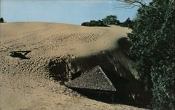 Buried Spring House, Desert of Maine Postcard