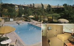 Kentwig Lodge, A Garden Motel, Vallejo, CA Postcard