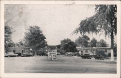 Brook Run Lodge, Richmond, VA - Entrance from Highways US 1 and 301 Virginia Postcard Postcard Postcard