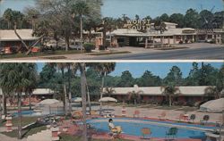 Star in the South Motel, Ormond Beach, FL Postcard