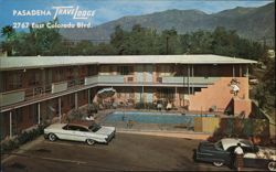 Pasadena Travelodge, 2767 East Colorado Blvd. Postcard