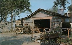 Adobe de Palomares Blacksmith Shop Postcard