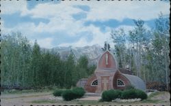 Picturesque Northern Church at Haines Junction, Yukon Canada Yukon Territory Postcard Postcard Postcard