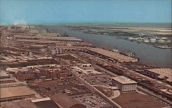 Alabama State Docks, Mobile Postcard