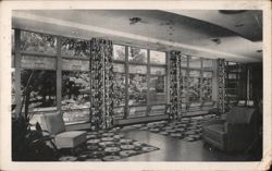 Lobby, Kellogg Center for Continuing Education, Michigan State Postcard