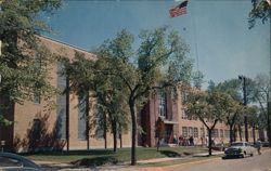 Stewart Hall, St. Cloud State College Postcard