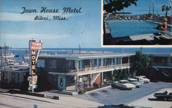 Town House Motel, Biloxi, Mississippi Postcard Postcard Postcard