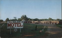 New Major Motel, Laurel, NE Nebraska Postcard Postcard Postcard