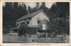 The Farmhouse Inn, Laytonville, California Postcard