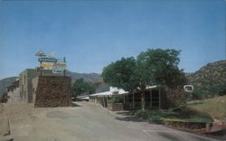 Mountire Motel & Restaurant, Three Rivers, CA Postcard