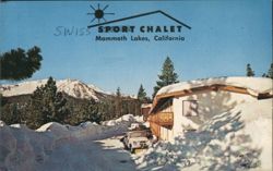 Swiss Sport Chalet, Mammoth Lakes, CA Postcard